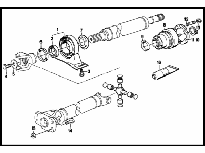 BMW 735i CV Joint - 26111226694