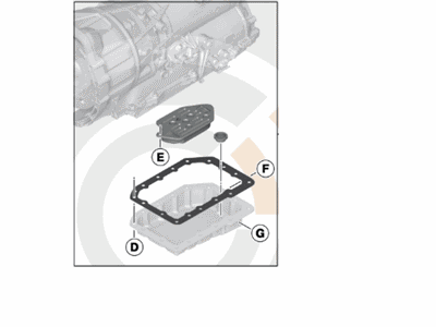 BMW 24152333822 Automatic Transmission Fluid Filter Kit