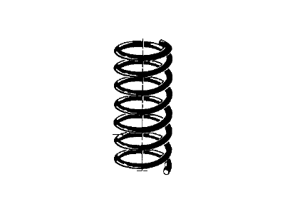 BMW 2002tii Coil Springs - 33531112101