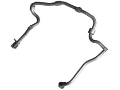 BMW 528i Brake Booster Vacuum Hose - 11667576785