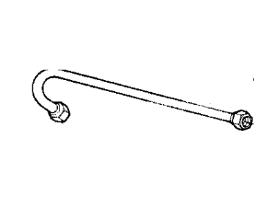 1997 BMW 318is A/C Liquid Line Hoses - 64538377679