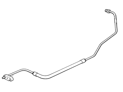 1995 BMW 320i Oil Cooler Hose - 17221433000