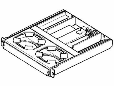 BMW 328i Cup Holder - 52207041830