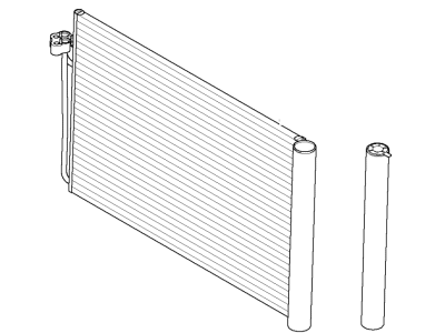 2008 BMW 750i A/C Condenser - 64502282939