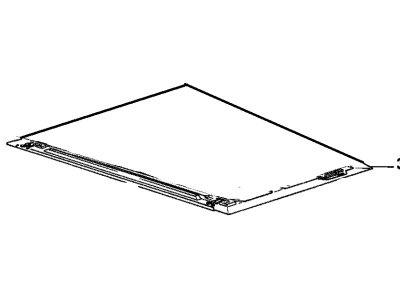 BMW 54128139253 Ceiling Frame Covered Velours