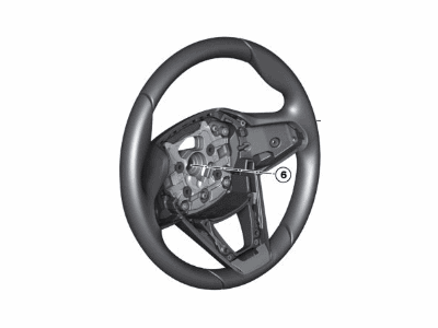 BMW 32306871739 Sport Steering Wheel, Leather