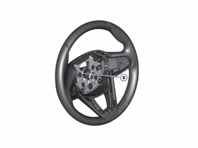 2019 BMW 540i Steering Wheel - 32306871736