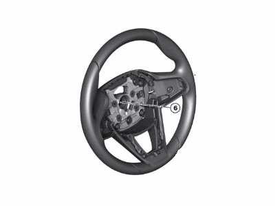 BMW 32306871737 Sport Steering Wheel, Leather