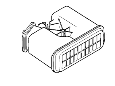 1996 BMW 318is Vapor Canister - 16131183509