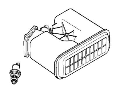 BMW 16131184235 Shut-Off Valve