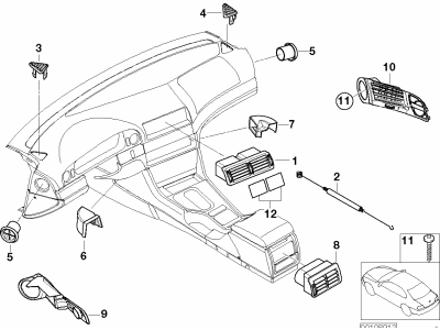 BMW 64118391800