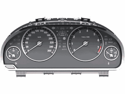 2016 BMW 550i Speedometer - 62109364606