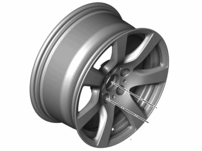 BMW 640i Alloy Wheels - 36116777654