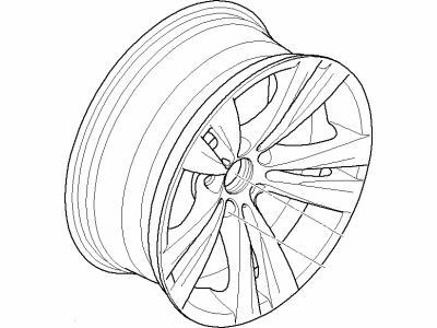 BMW 645Ci Alloy Wheels - 36116780224