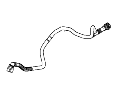 BMW 1 Series M PCV Valve Hose - 16137845193