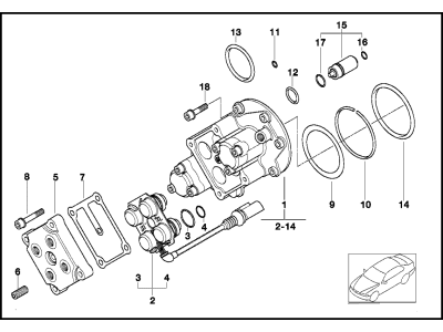 BMW M5 Variable Timing Solenoid - 11361407823