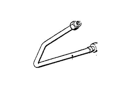 BMW 633CSi A/C Hose - 64539067601