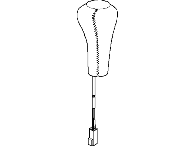 2008 BMW Z4 M Shift Knob - 25117836906