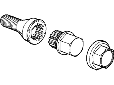 BMW 325ix Wheel Hub Bolt - 36136764057