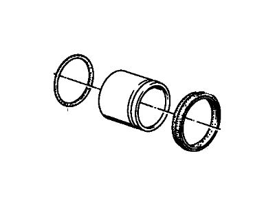 BMW 325i Wheel Cylinder Repair Kit - 34111157043