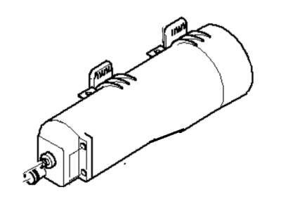 BMW 330xi Vapor Canister - 16136765271