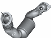 BMW 335i Catalytic Converter - 18307553594 Exchange Catalytic Converter Close To Engine