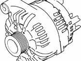 BMW 328i Alternator - 12317555926 Exchange Alternator