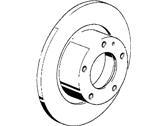 BMW Z3 Brake Disc - 34116757751 Brake Disc