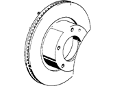 BMW M3 Brake Disc - 34112226813 Brake Disc, Ventilated