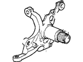 BMW Z3 Steering Knuckle - 31211092080 Right King Pin