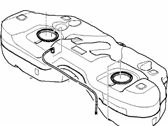 BMW X3 Fuel Tank - 16117194746 Plastic Fuel Tank