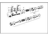 BMW 2500 Brake Master Cylinder - 34311120479 Brake Master Cylinder