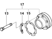 BMW X5 CV Joint - 26117503103 Constant-Velocity Joint Wth Knurled Bush