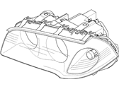 BMW X3 Headlight - 63123418397 Left Headlight