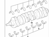 BMW Z4 Crankshaft - 11210007262 Crankshaft