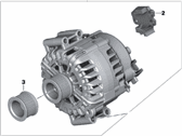 BMW 325i Alternator - 12317543083 Exchange Alternator