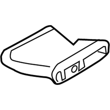 BMW 64229227810 Adapter, Rear Compartment Footwell Duct