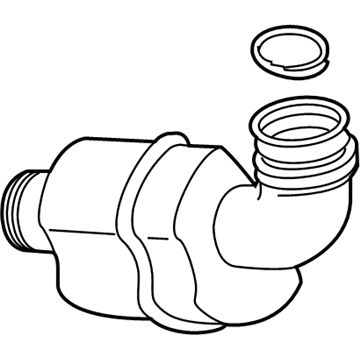 2016 BMW X5 Air Intake Coupling - 13718603094