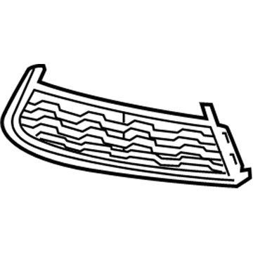 BMW 51118092160 Grille, Air Inlet, Right