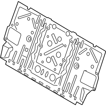 BMW 41007413089 Partition Trunk