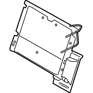 BMW 52107310990 Lumbar Support With Pump