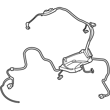 BMW 12517646879 Wiring.Harness,Motor,Sensorsystem,Module 1