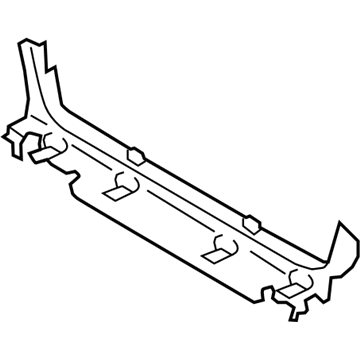 BMW 41117267355 Cross Member, Boot Floor, Front Top