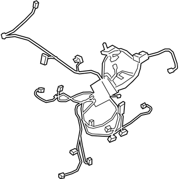 BMW 12518469018 WIRING HARNESS, ENGINE SENSO