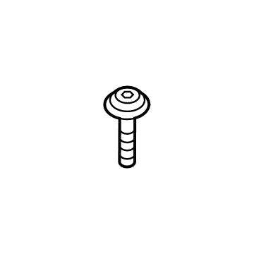 BMW 07147402849 Fillister Head Screw With Collar