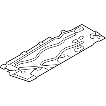 BMW 51757290803 Underbody Panelling, Side Left