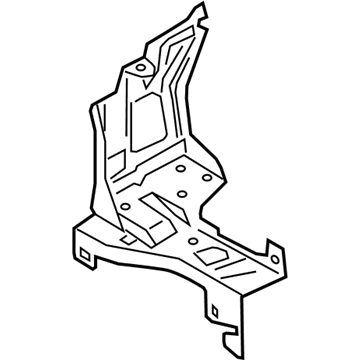 BMW 51647342501 Support, Headlight Arm, Left