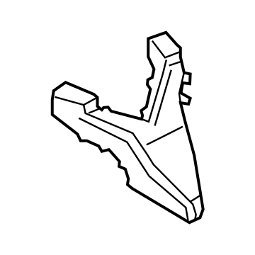 BMW 64229399362 AIR DUCT FOR INDIRECT VENTIL