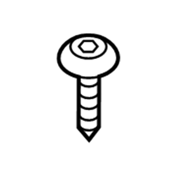 BMW 07147374376 Fillister Head Screw