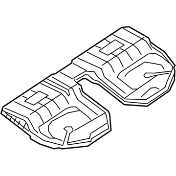 BMW 61278614093 Cover, High-Voltage Accumulator